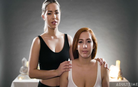 AdultTime – April Oneil, Alina Lopez – Full Body Massage