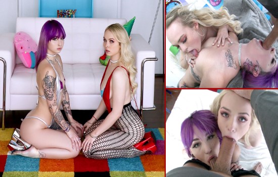 Swallowed – Lilly Bell, Val Steele – Sloppy Showcase With Val And Lilly