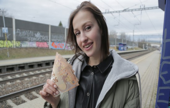 PublicAgent – Jessika Night – Train Station Smoker Gets Fucked