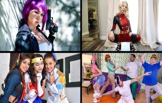 TeamSkeetSelects – Jessie Saint, Keira Croft, Karlee Grey – Cosplay Compilation